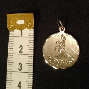 Vintage Jewelry - Vintage Elco Sterling Maid of Honor Charm 5.12.73 Vintage Jewelry - Vintage Elco Sterling Maid of Honor Charm 5.12.73
